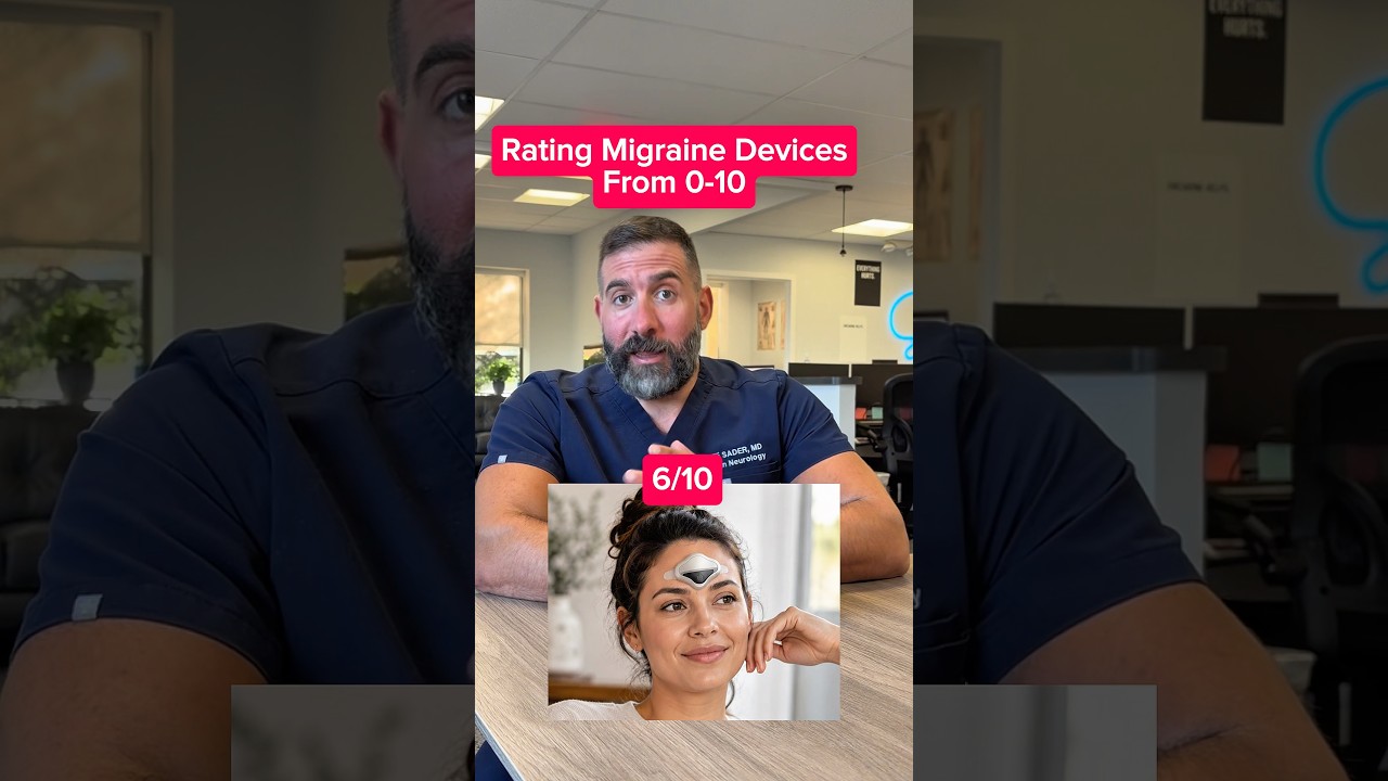 Migraine Devices (Rated 0&ndash;10). #migraine #migrainerelief