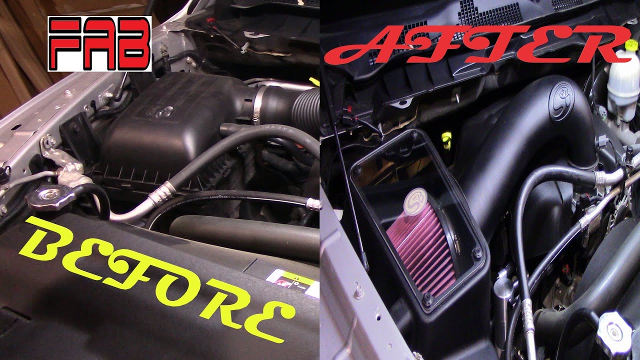 S&B Cold Air Intake Install on My Ram!