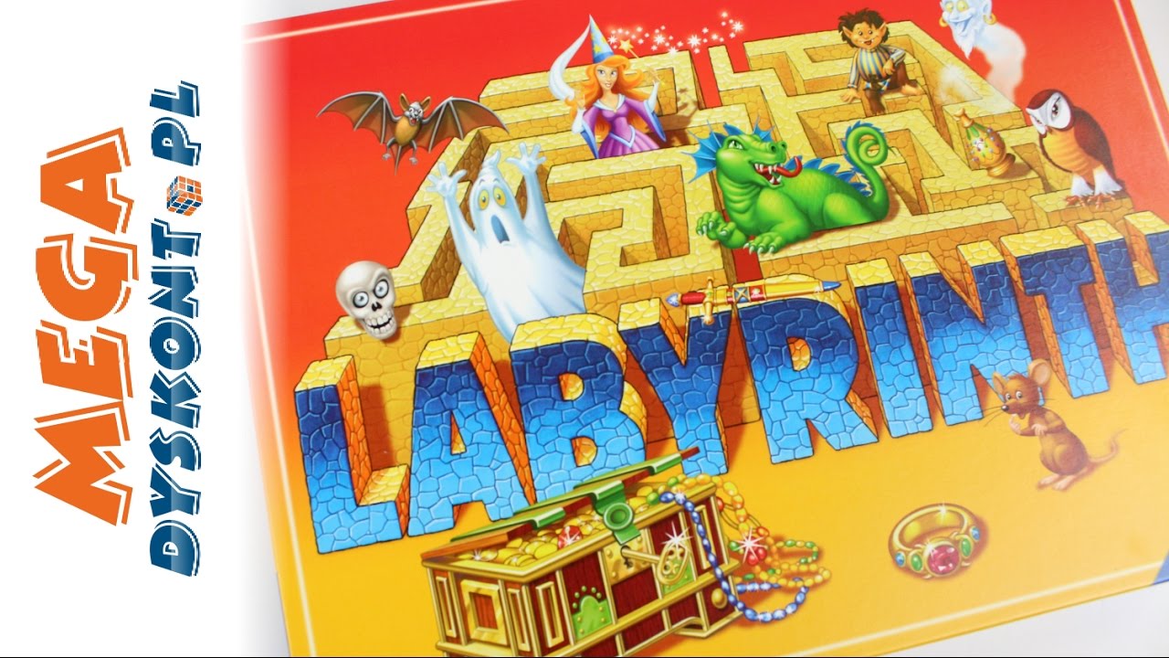 Labyrinth / Tajemnice labiryntu - Ravensburger - Gry dla dzieci