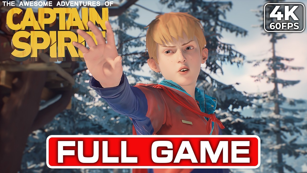 THE AWESOME ADVENTURES OF CAPTAIN SPIRIT Gameplay FULL GAME [4K 60FPS PC ULTRA] - No Commentary