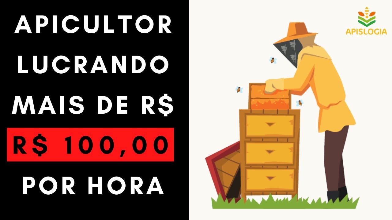 APICULTOR lucrando mais de R$ 100,00 por HORA | Apislogia