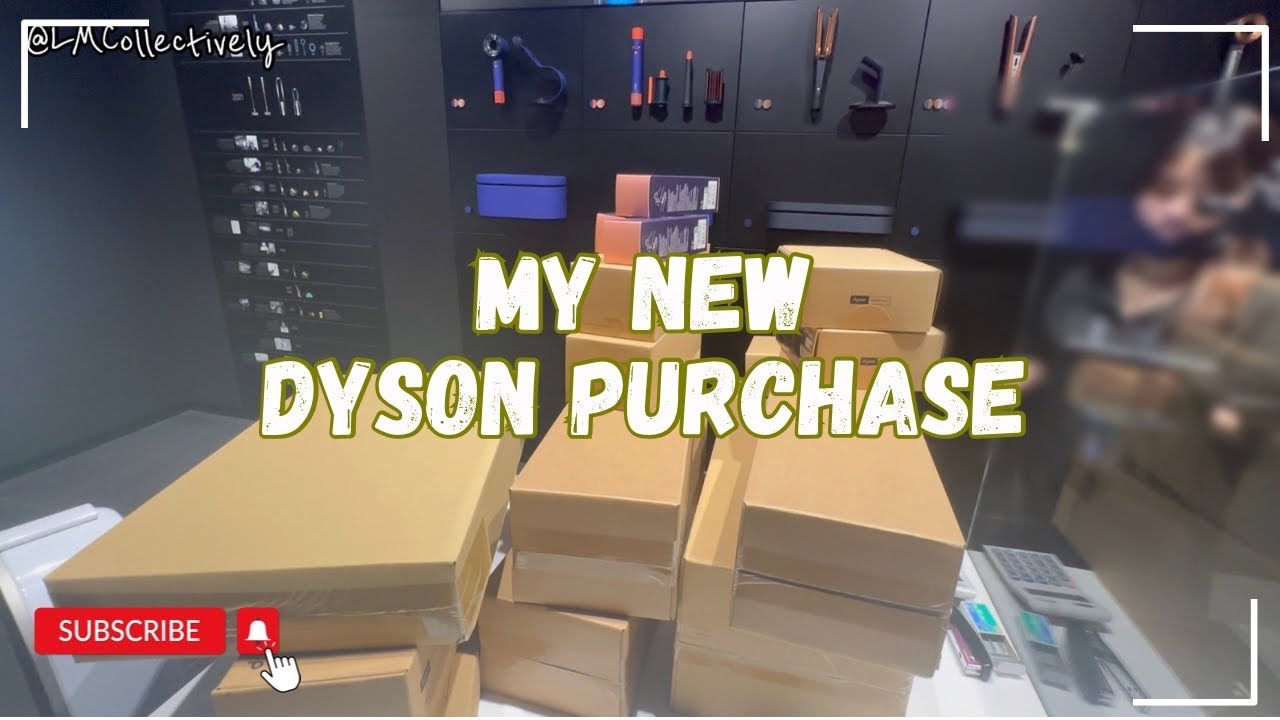 Unboxing Self-Gift 50th BDay Present  | Latest colour Dyson Airstrait | Cafe up the Hill