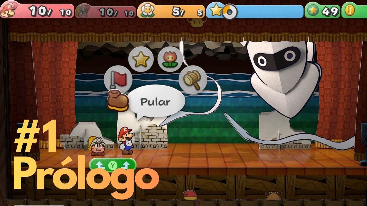 #1 - Prólogo - Paper Mario: The Thousand-Year Door (PT-BR)