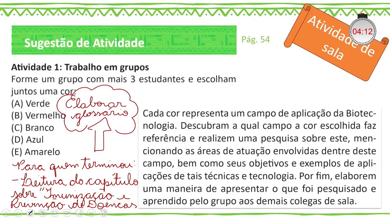 🔴 TARDE - BIOLOGIA - 03.03.26 - 3ª Série