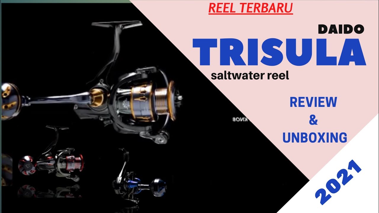 DAIDO TRISULA SW Reel Ultralight Full Alumunium & Full Seal Terbaru 2021