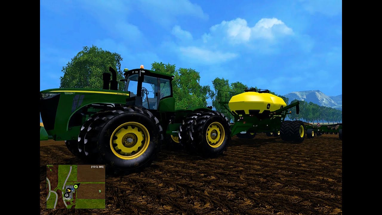 Tractor John Deere 9560 R Dual Wheels