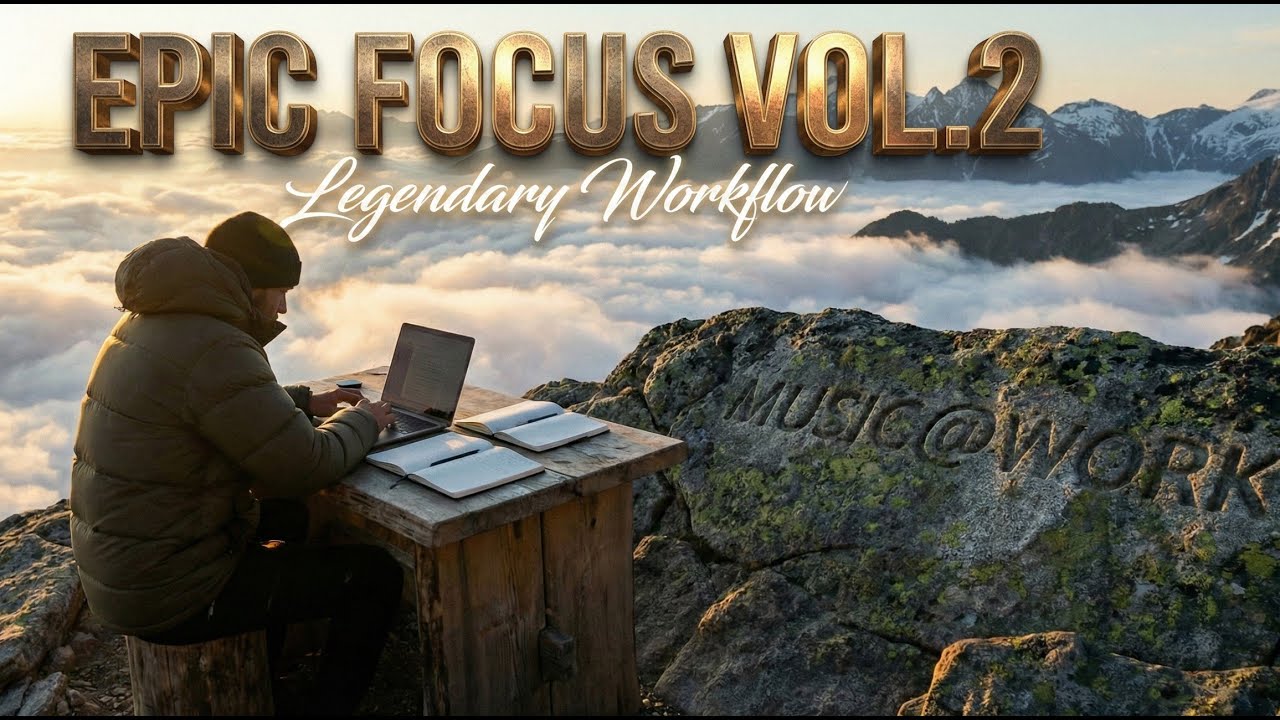 2.5 Hours+ EPIC CINEMATIC MUSIC Vol. 2 🎻 Powerful Focus & Motivation for Deep Work