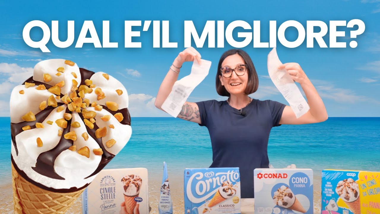 Sfida CORNETTO Algida: assaggio originale e imitazioni (classifica finale)