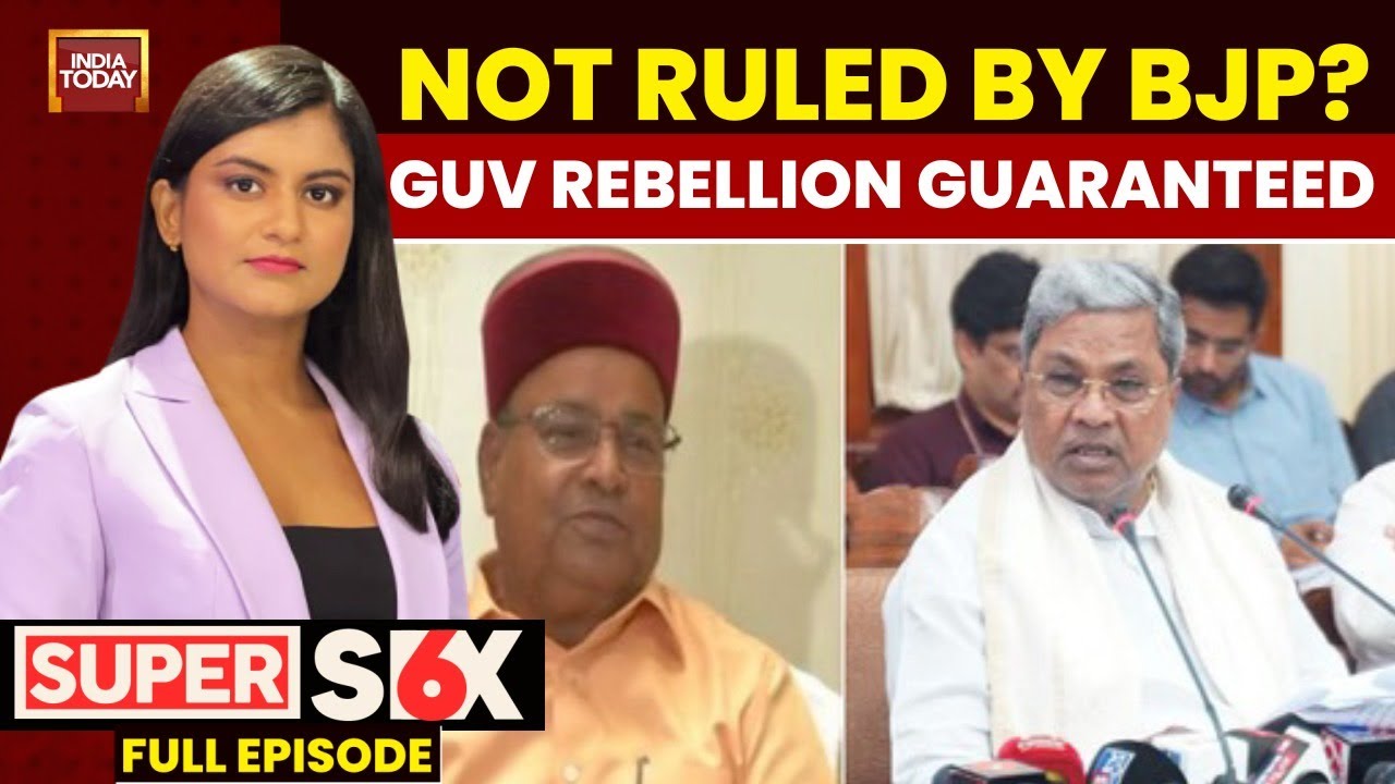 TVK's New Whistle Symbol | Karnataka Governor Thavar Chand Ghelot's Assembly Walkout | Super Six