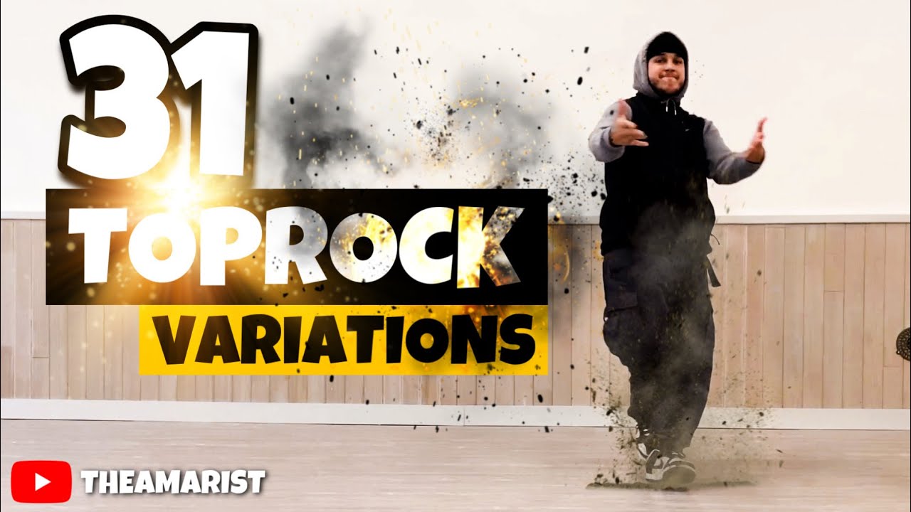 HOW TO TOPROCK | 31 INSANE TOPROCK | BBOY TUTORIAL | TUTORIEL BREAKDANCE DÉBUTANTS | THEAMARIST
