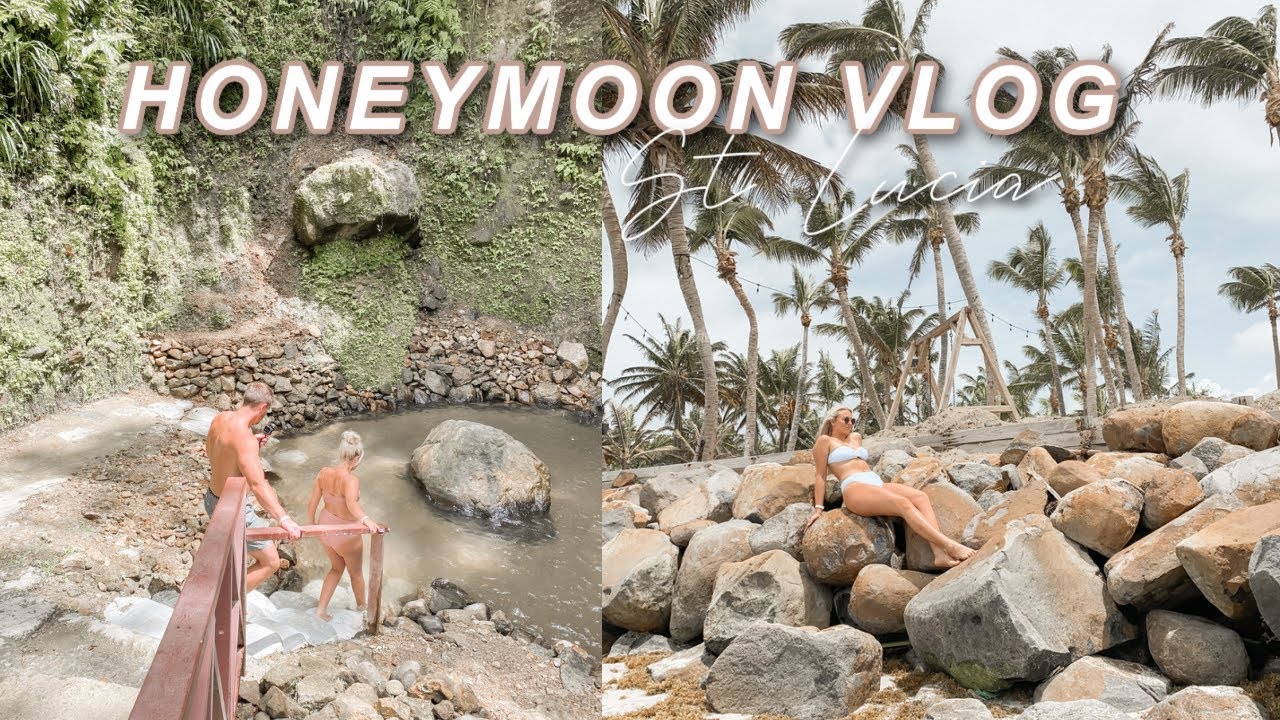 HONEYMOON VLOG! PART TWO | coconut bay in st. lucia