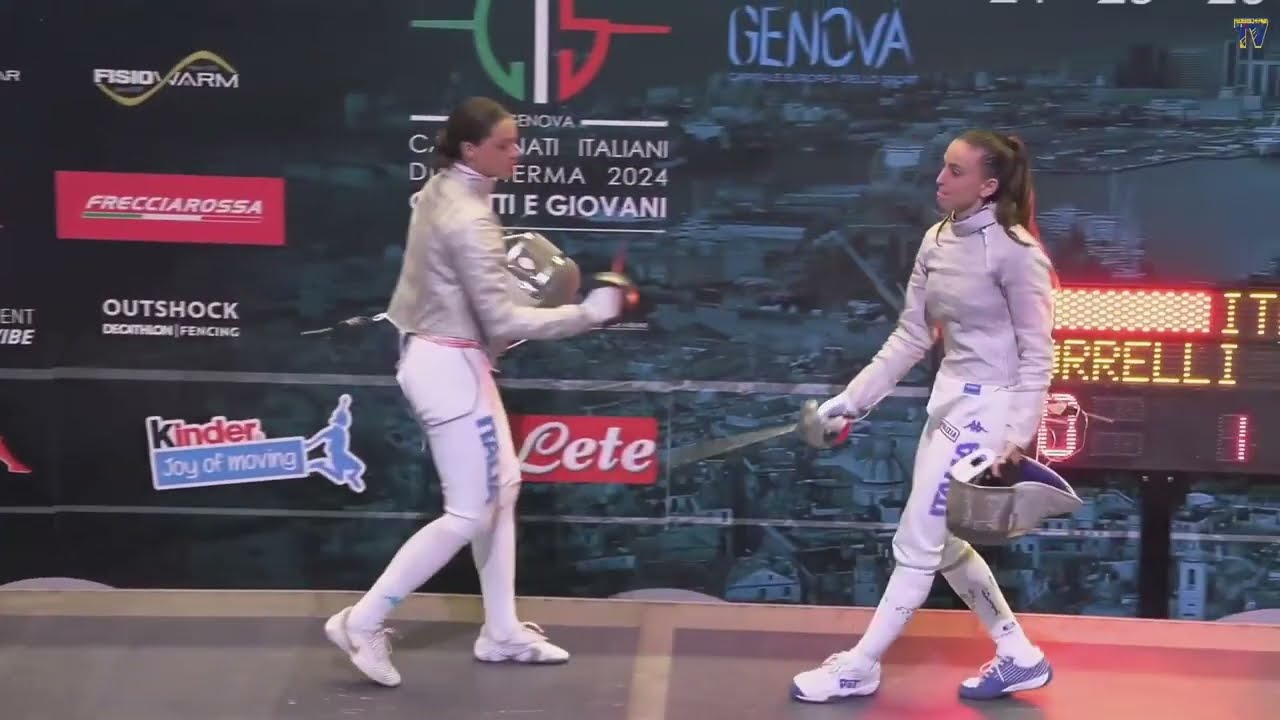 Italian Championships 2024 JWS - GOLD - Elisabetta Borrelli v Mariella Viale