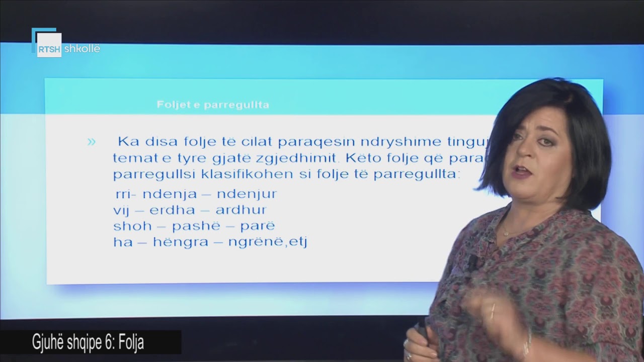 Gjuhë shqipe 6 - Folja