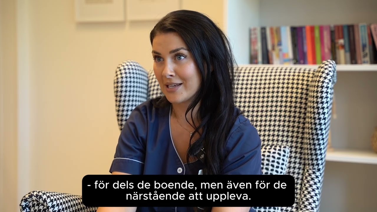 Distriktssköterskan Jasmin berättar om demenssjukdomar