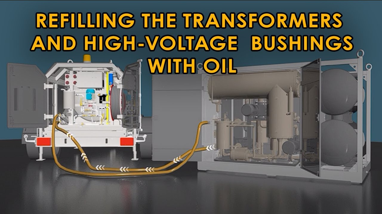 Transformer oil filling. СMM-1DSL and UVD unit
