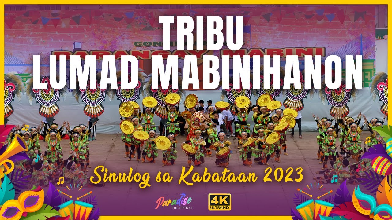 One Cebu Island Sinulog sa Kabataan 2023 | Tribu Lumad Mabinihanon | Barangay Mabini Cebu City