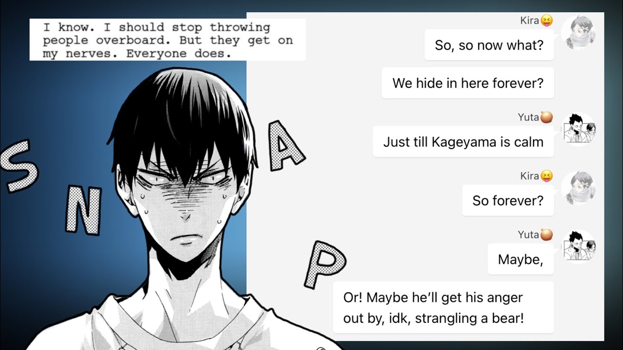 || Haikyuu x victorious || Kindaichi and Kunimi pay a guy to ask out Kageyama || 1/2