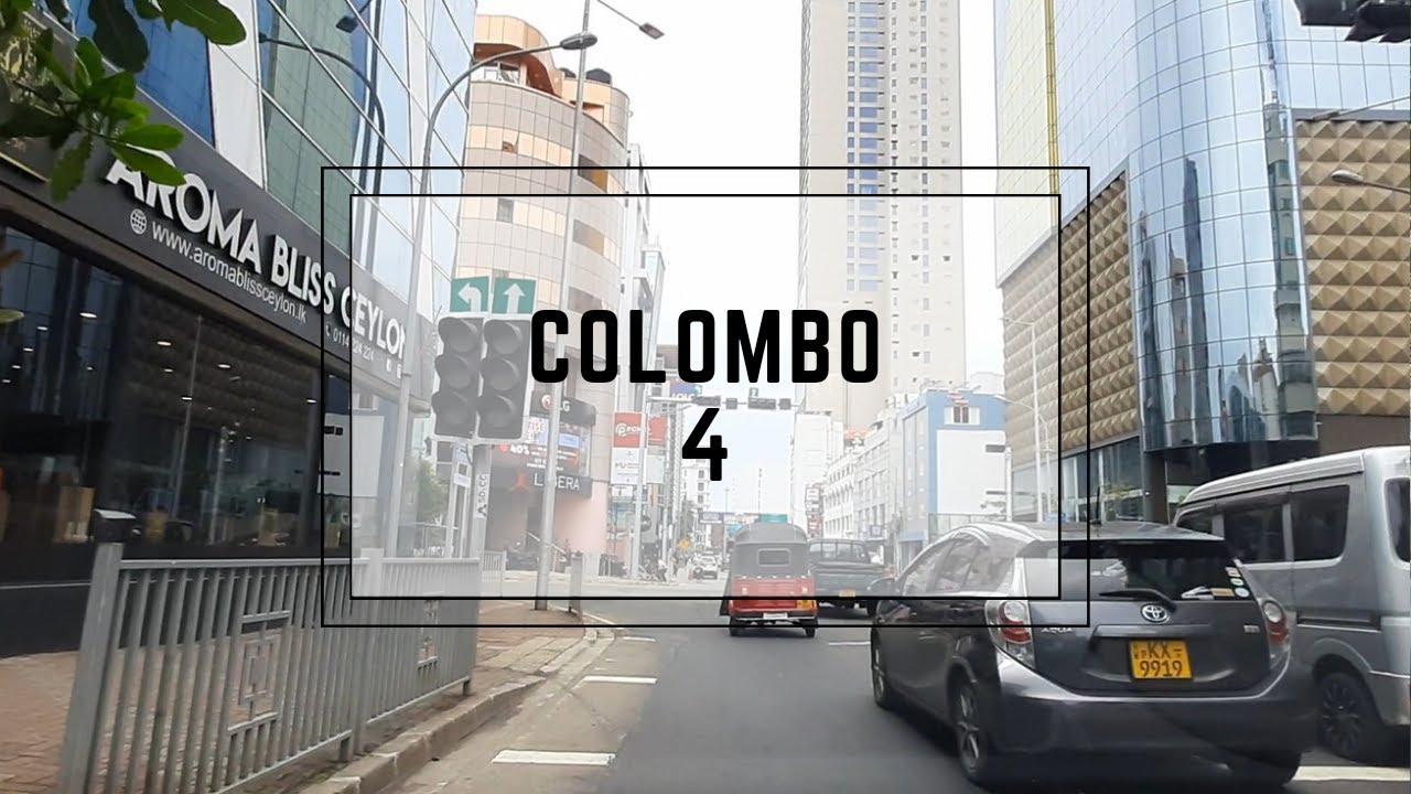 DRIVING THROUGH COLOMBO 4 SRI LANKA | BAMBALAPITIYA