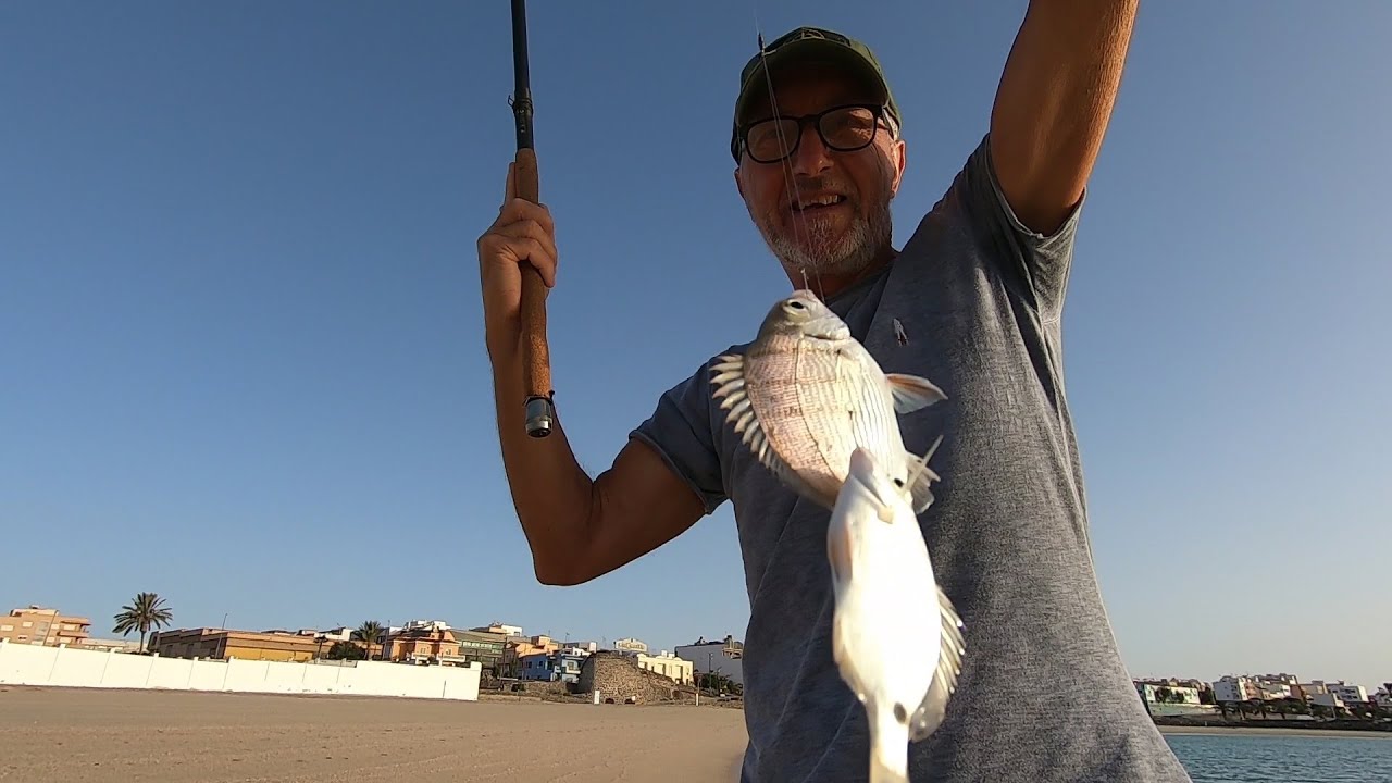 TENKARA CON IL PANE + CANNA FISSA DALLA SPIAGGIA [Pesca a Tenkara in Mare e Pescare dalla Spiaggia]