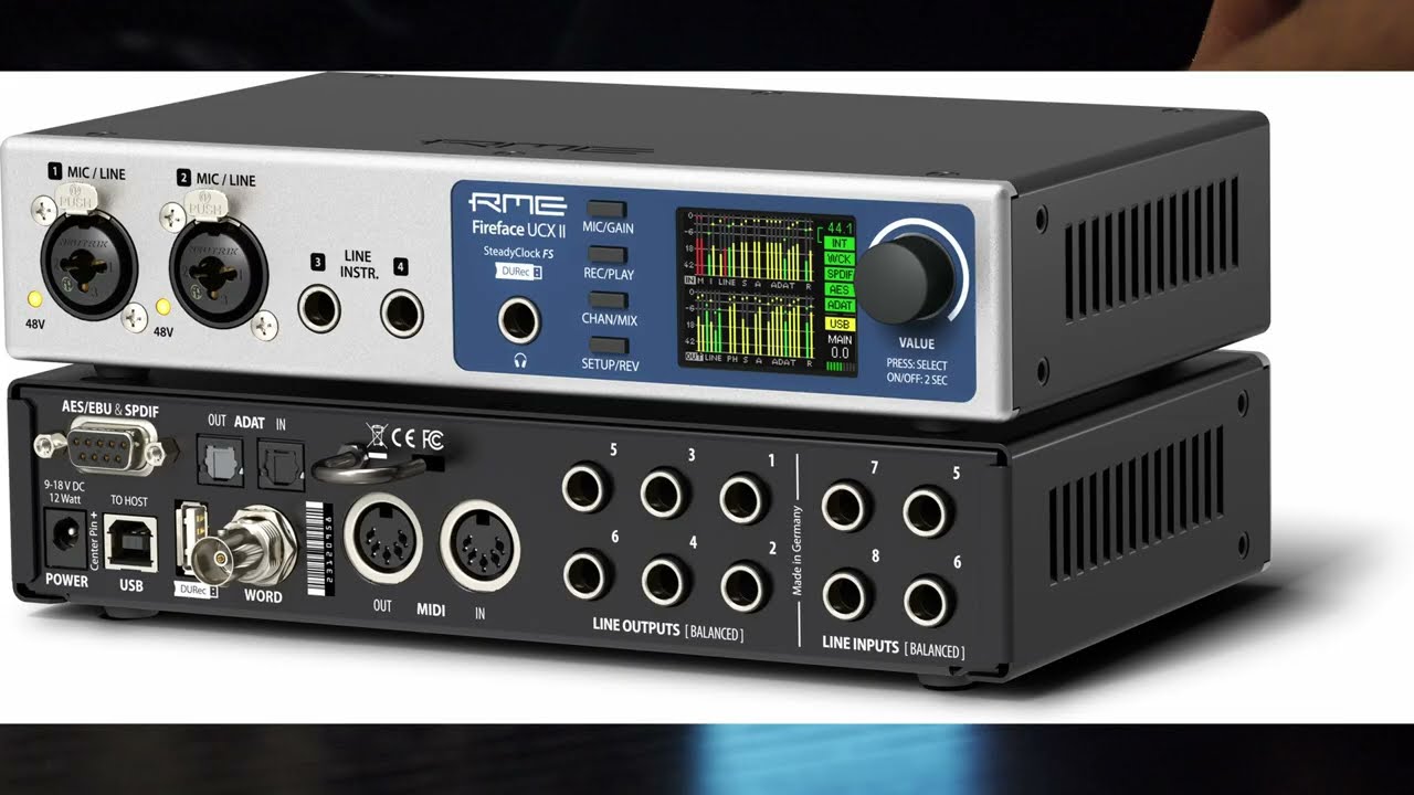 RME FireFace UCX ii Audio interface CONS