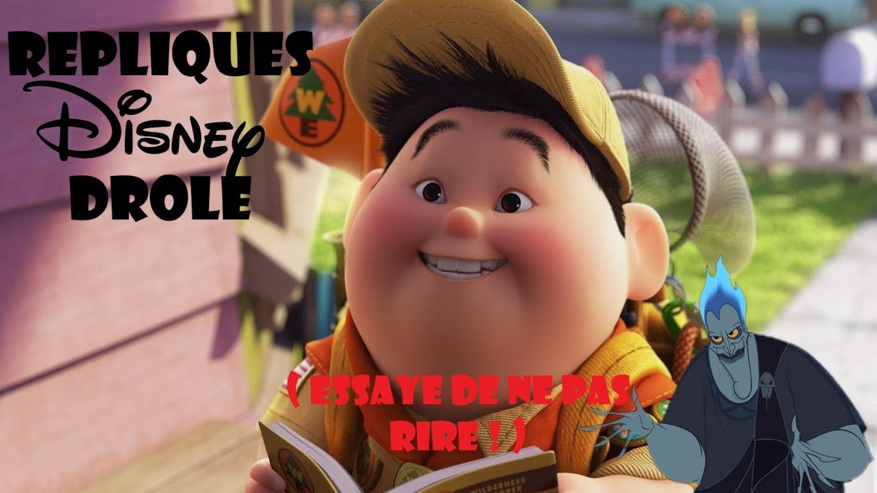 20 REPLIQUES DISNEY DROLES ! (Essaye de ne pas rire : Disney)