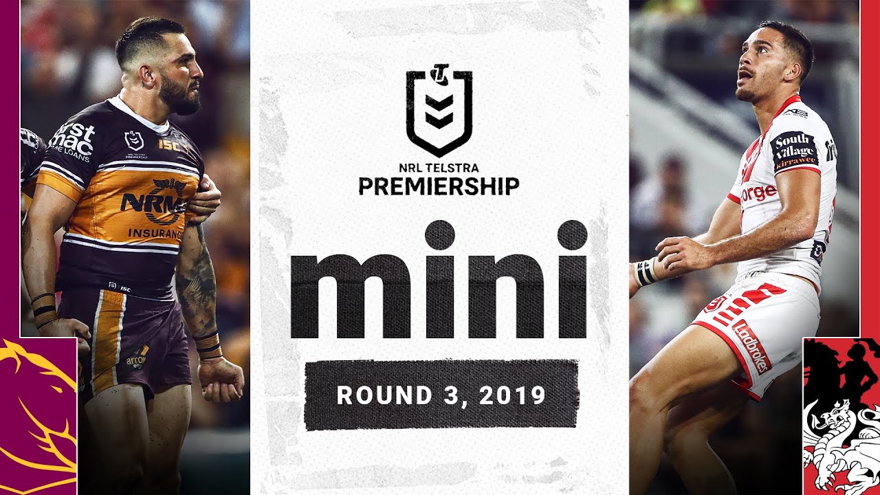 Norman nails field goal for win over Broncos in Suncorp sizzler | Match Mini | Round 3, 2019 | NRL