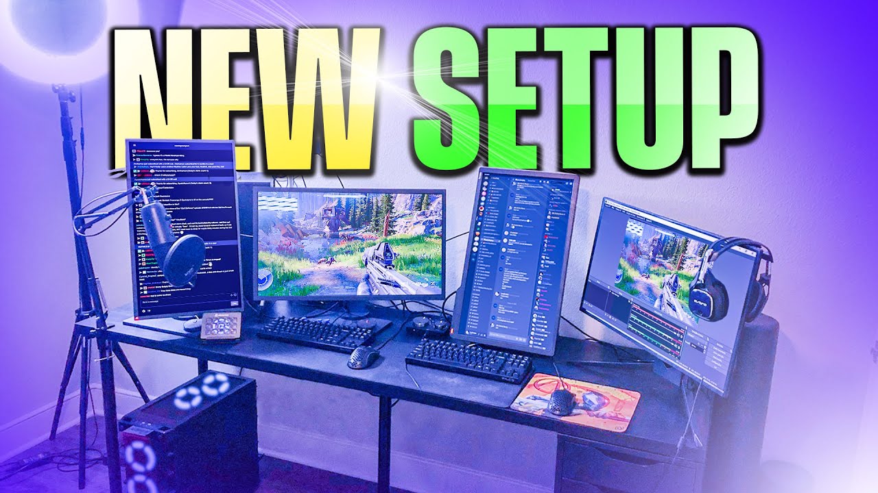 BUILDING MY NEW SETUP (Flamesword's 2021 Gaming Setup)