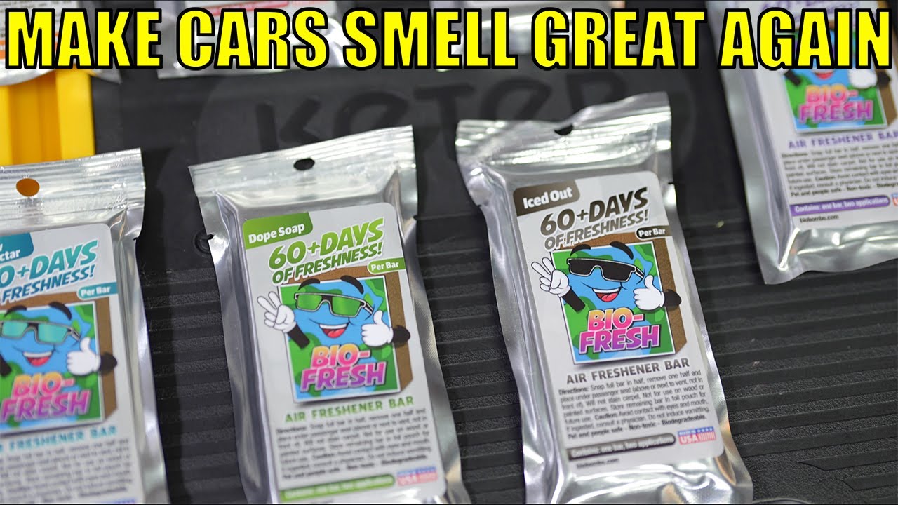 Make Cars Smell Great Again .. My Opinion on Bio Bombs Air Freshener Scents