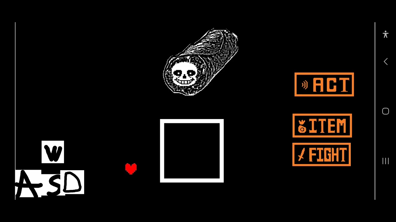 бой с шаурмистом сансом как и обещал зделал #undertale #sans #shawerma 