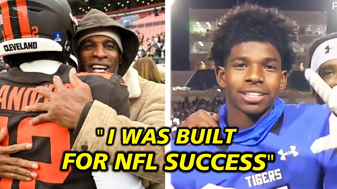 Young Shedeur Sanders SHOWCASES His NATURAL TALENT for NFL GREATNESS