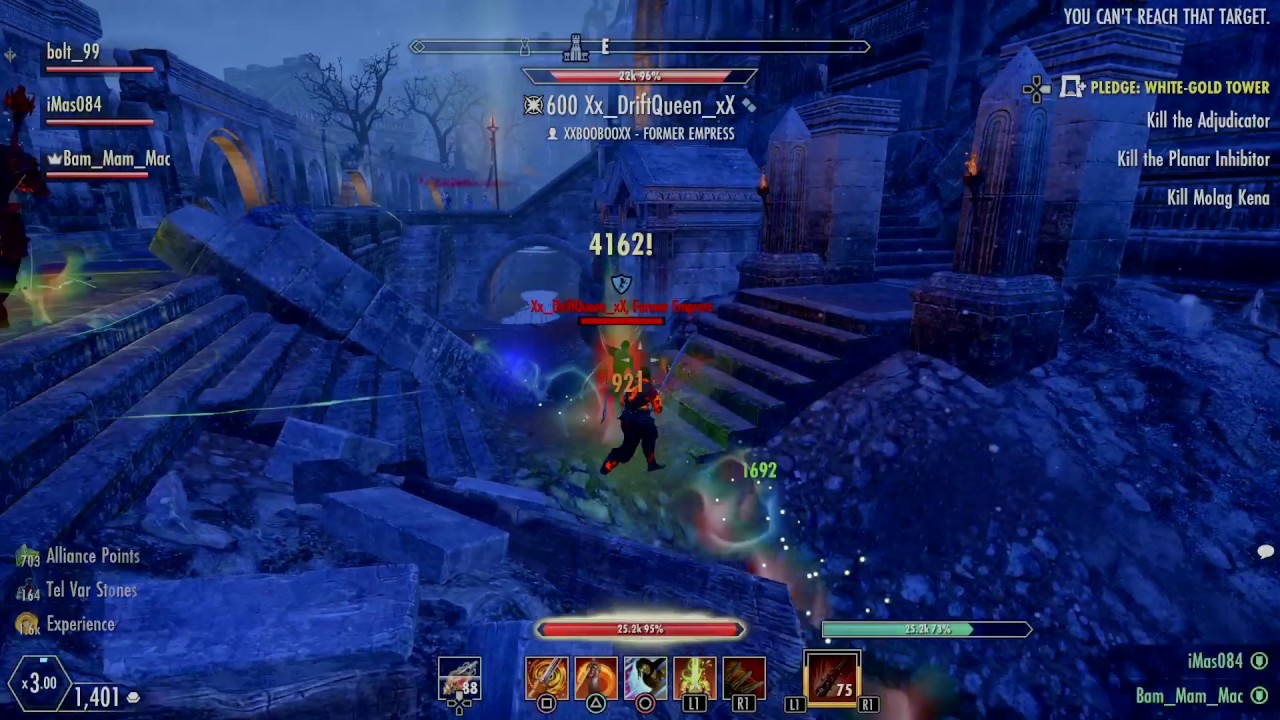 ESO pvp Zerg Destroyers