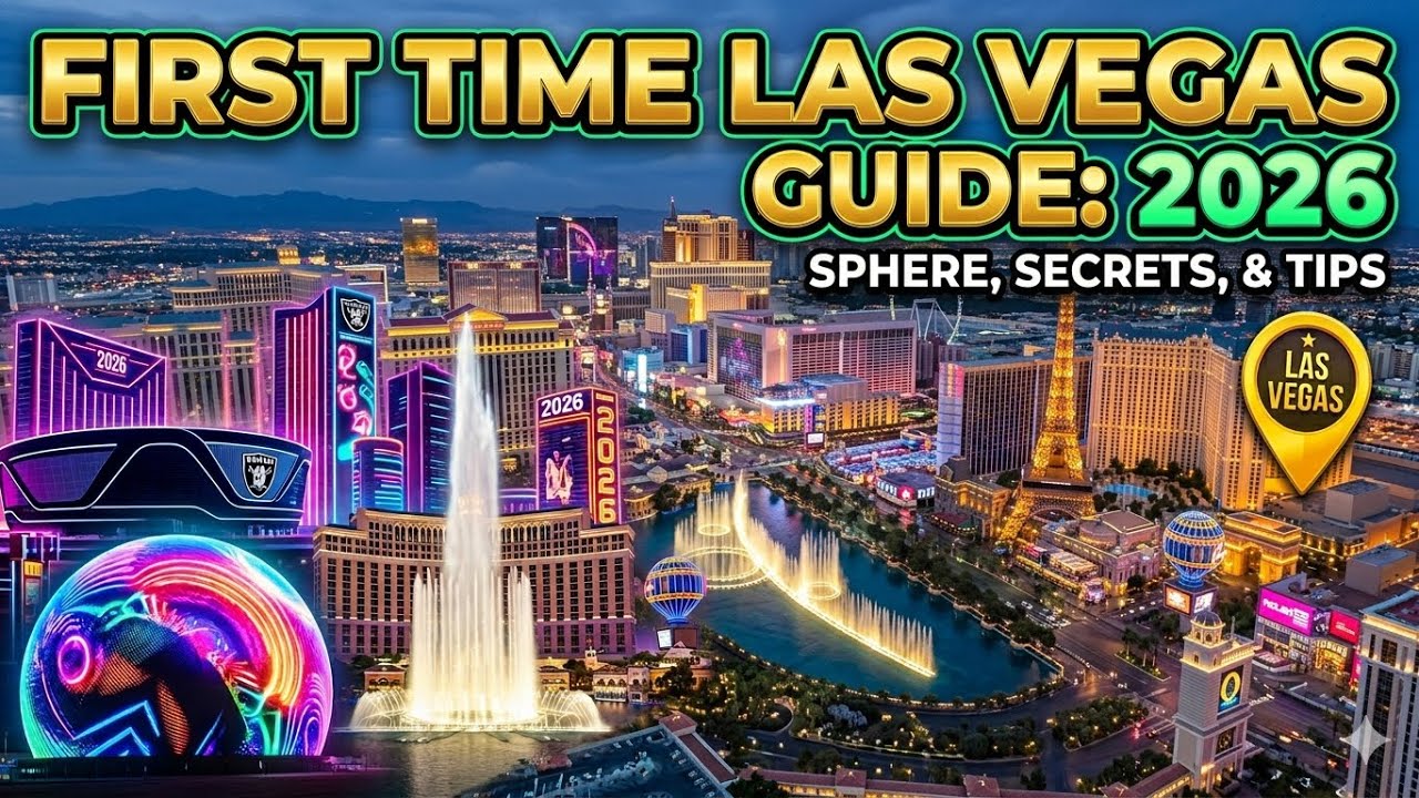 Las Vegas 2026 First Timer Guide in 3 Minutes! #lasvegas #travel #123Travel #travelguide 
