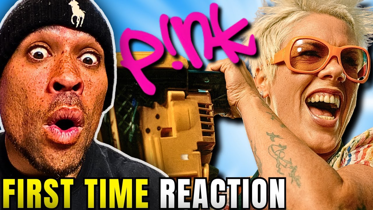 Rapper FIRST time REACTION to P!nk - So What!! She is a MENACE hahaha....