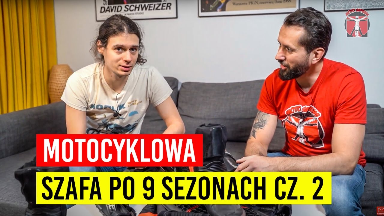 Druga część recenzji naszego gościa - nowy motocykl, nowe ubrania