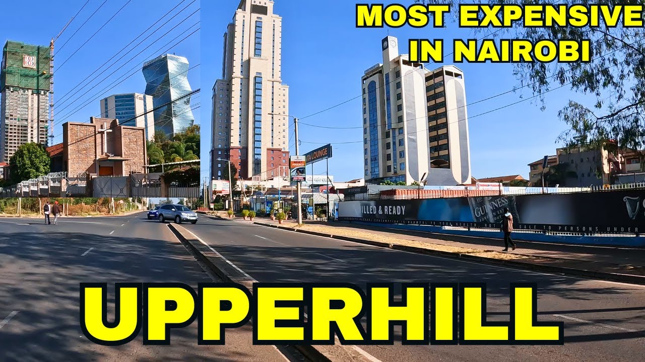 East Africa's Richest Square Mile | NAIROBI Upper Hill Tour