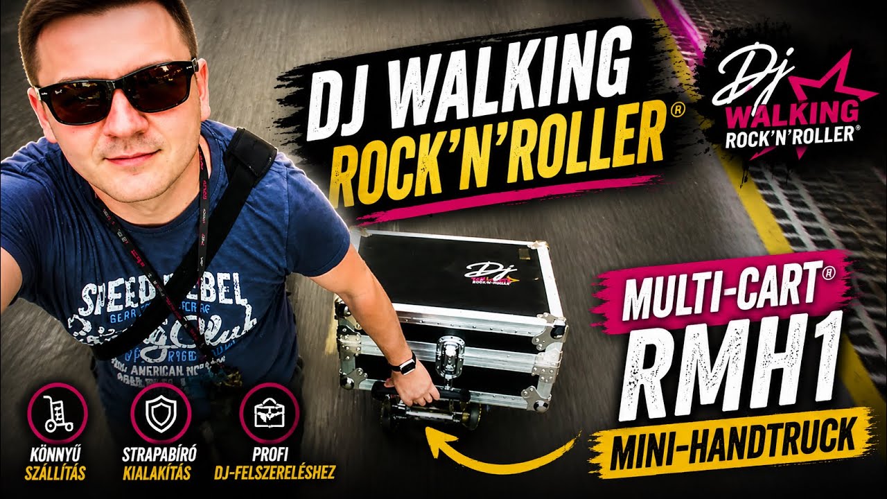 Dj Walking RocknRoller&reg; Multi-Cart&reg; RMH1 Mini-Handtruck #shorts