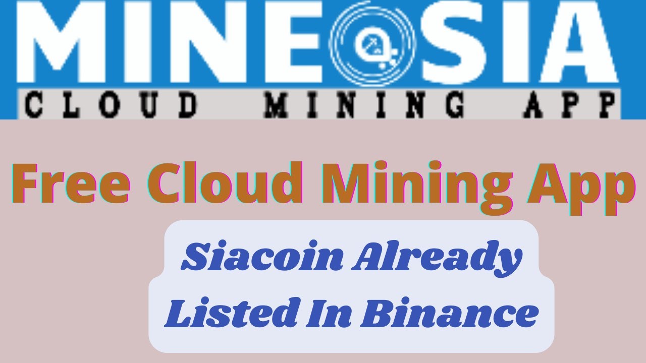 Mine Sia Coin | Free Cloud Mining App | Earn Free Crypto Using This App