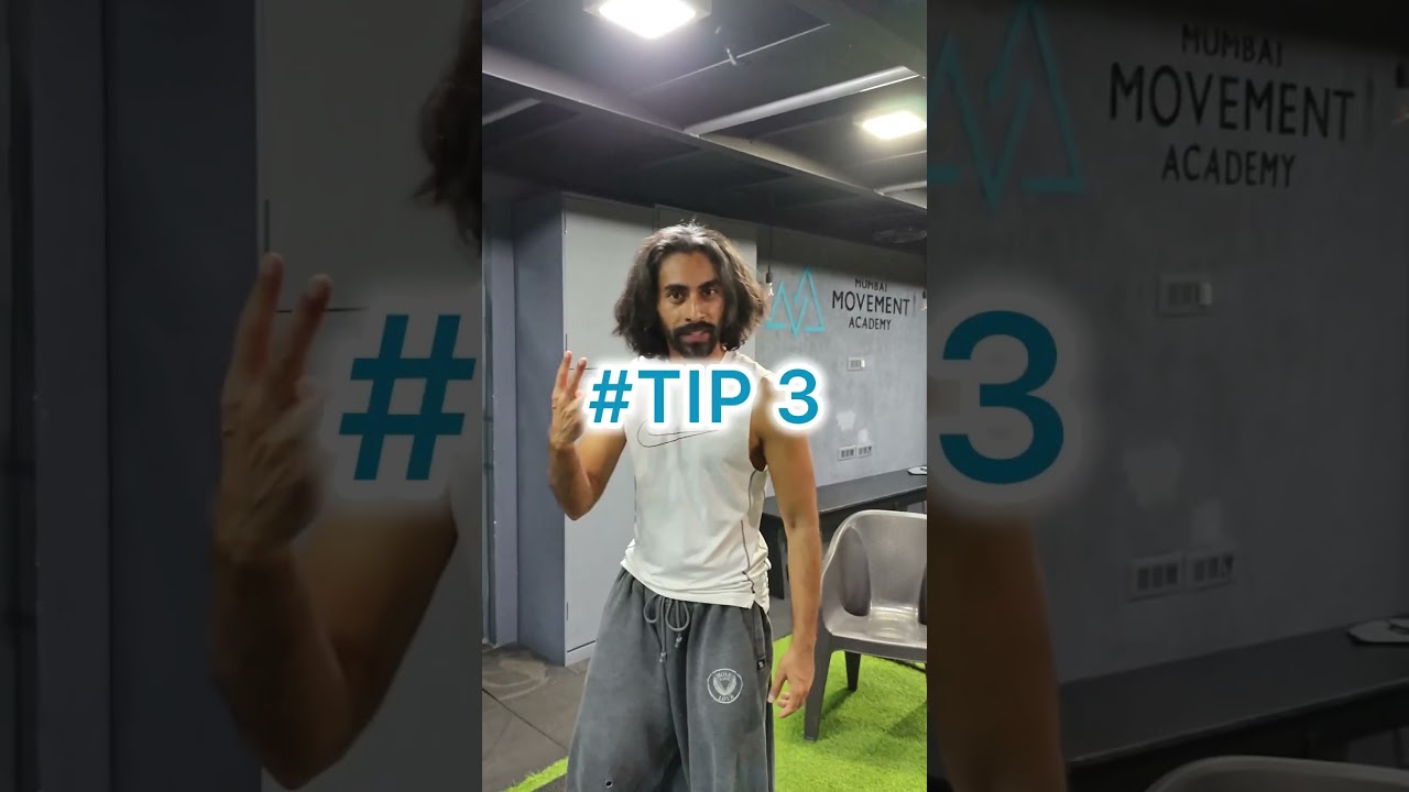 3 PARKOUR TIPS FOR BEGINNERS | Mumbai Movement Academy