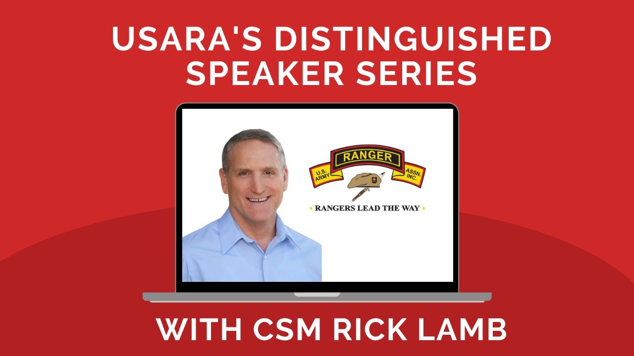 USARA's Distinguished Speaker Series: Command Sergeant Major Richard 