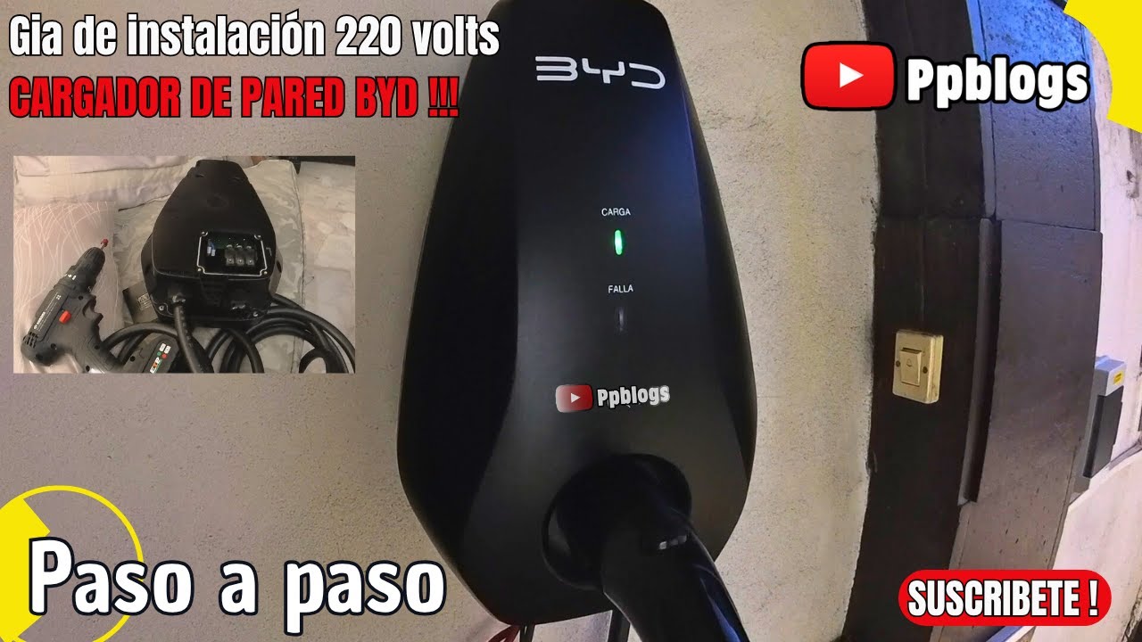 Cómo instalar un cargador BYD en casa: guía paso a paso completa