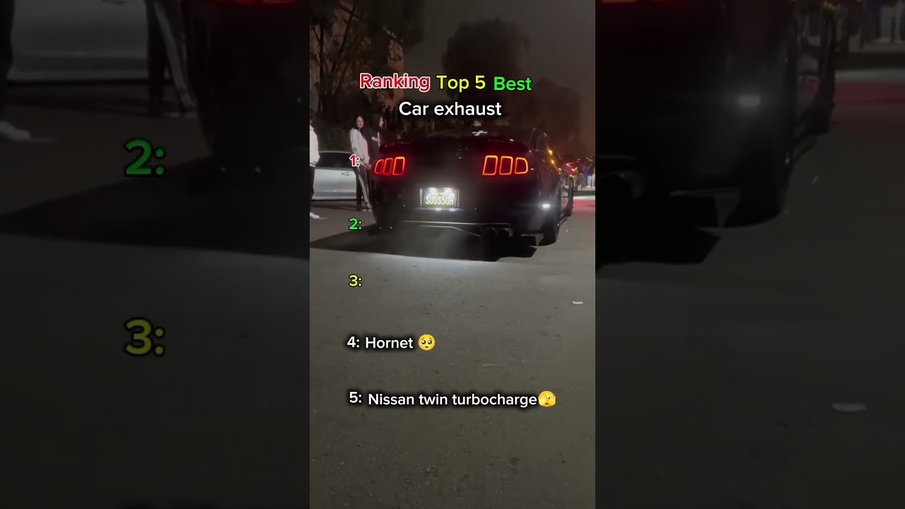 Ranking top 5 best car exhaust 