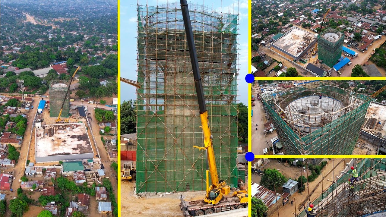 🚨KISENSO : Avancée significative des travaux d'infrastructure d'approvisionnement en eau potable ✌🏾