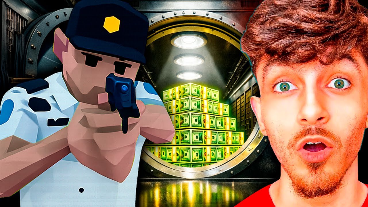 O PLANO ERA ROUBAR O BANCO… MAS EU SÓ PIORAVA TUDO 😂💸 | One Armed Robber
