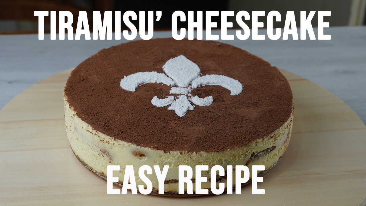 No Bake - Tiramisu Cheesecake, a sweet fusion!