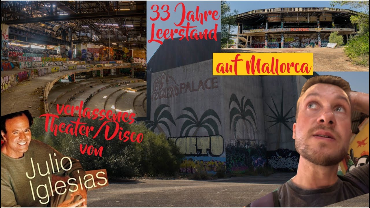 Ein verlassenes THEATER/DISCO von JULIO IGLESIAS auf MALLORCA
