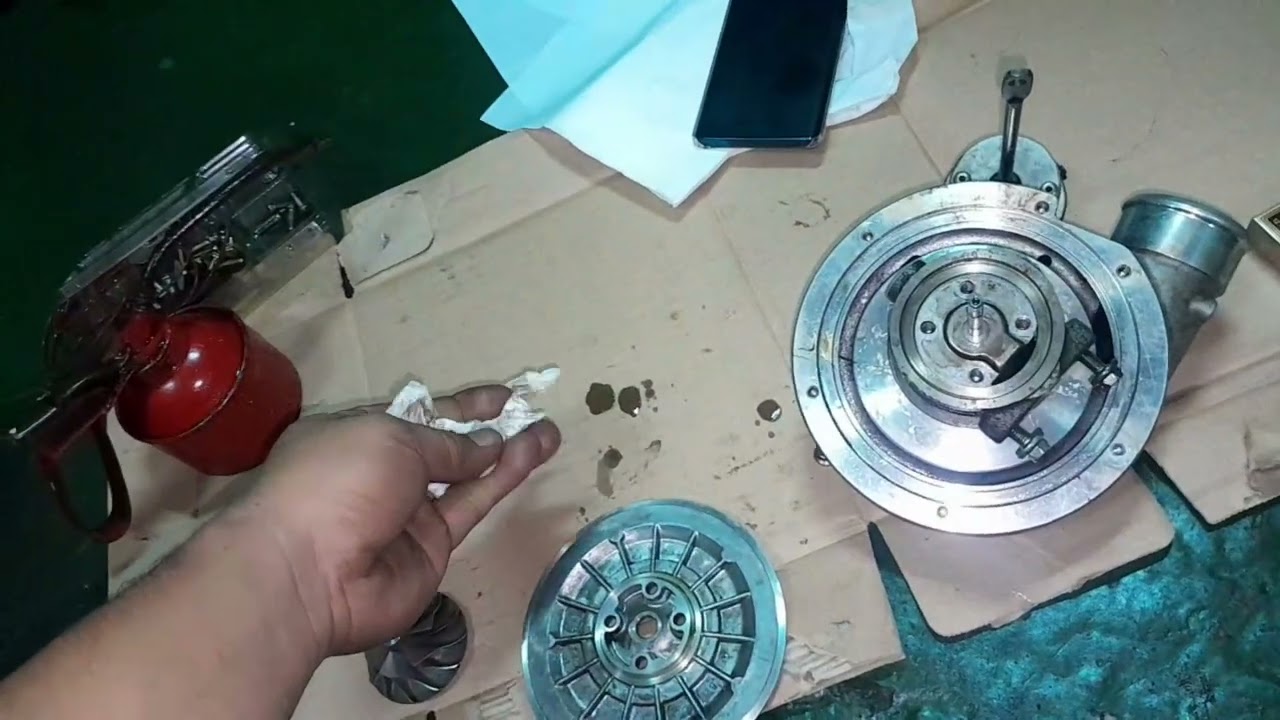 Perakitan turbo perkins