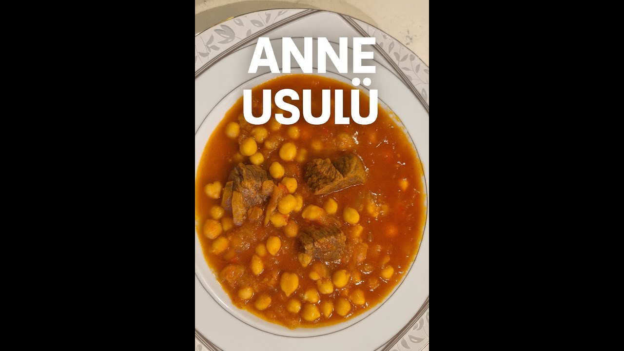 🍽️ Easy and Delicious / Beef & Chickpea Stew – Etli Nohut Yemeği  / Kolay ve Lezzetli Tarif