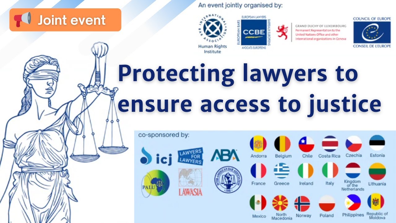 “Protecting lawyers to ensure access to justice” | Joint event | 27.06.2025