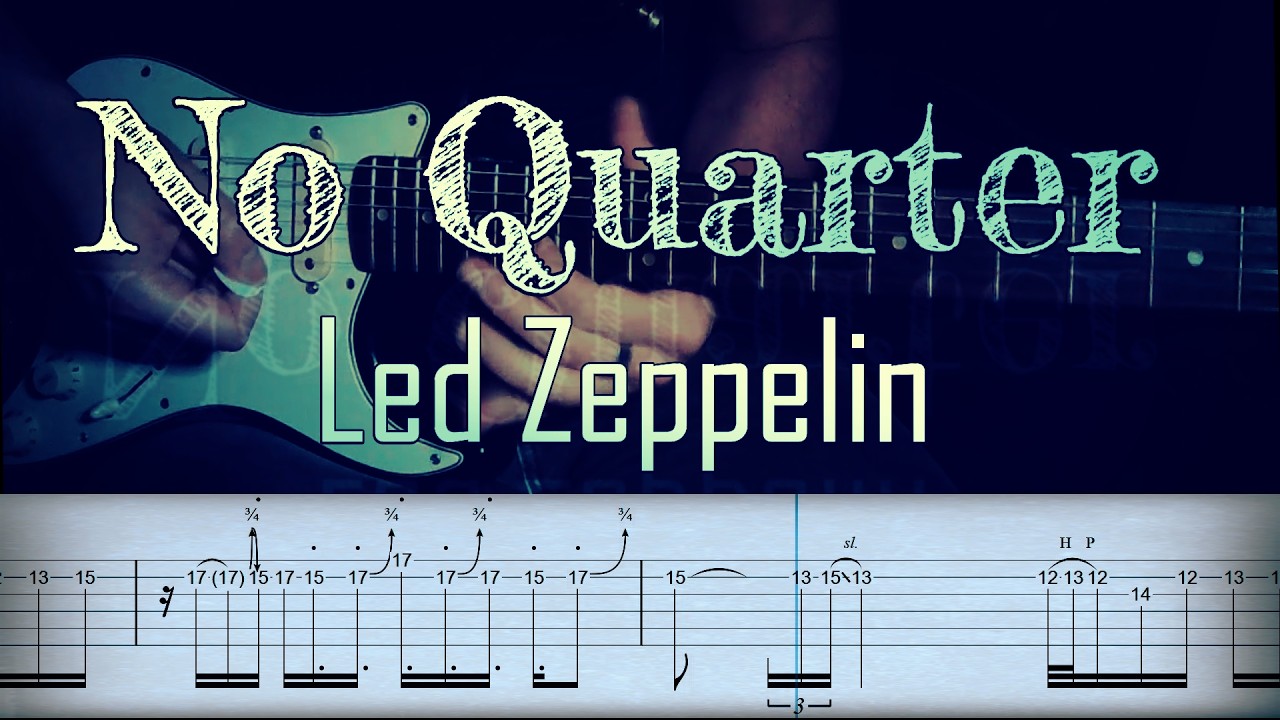 No Quarter - Led Zeppelin | Full TAB | Guitar Cover | Lesson | Tutorial