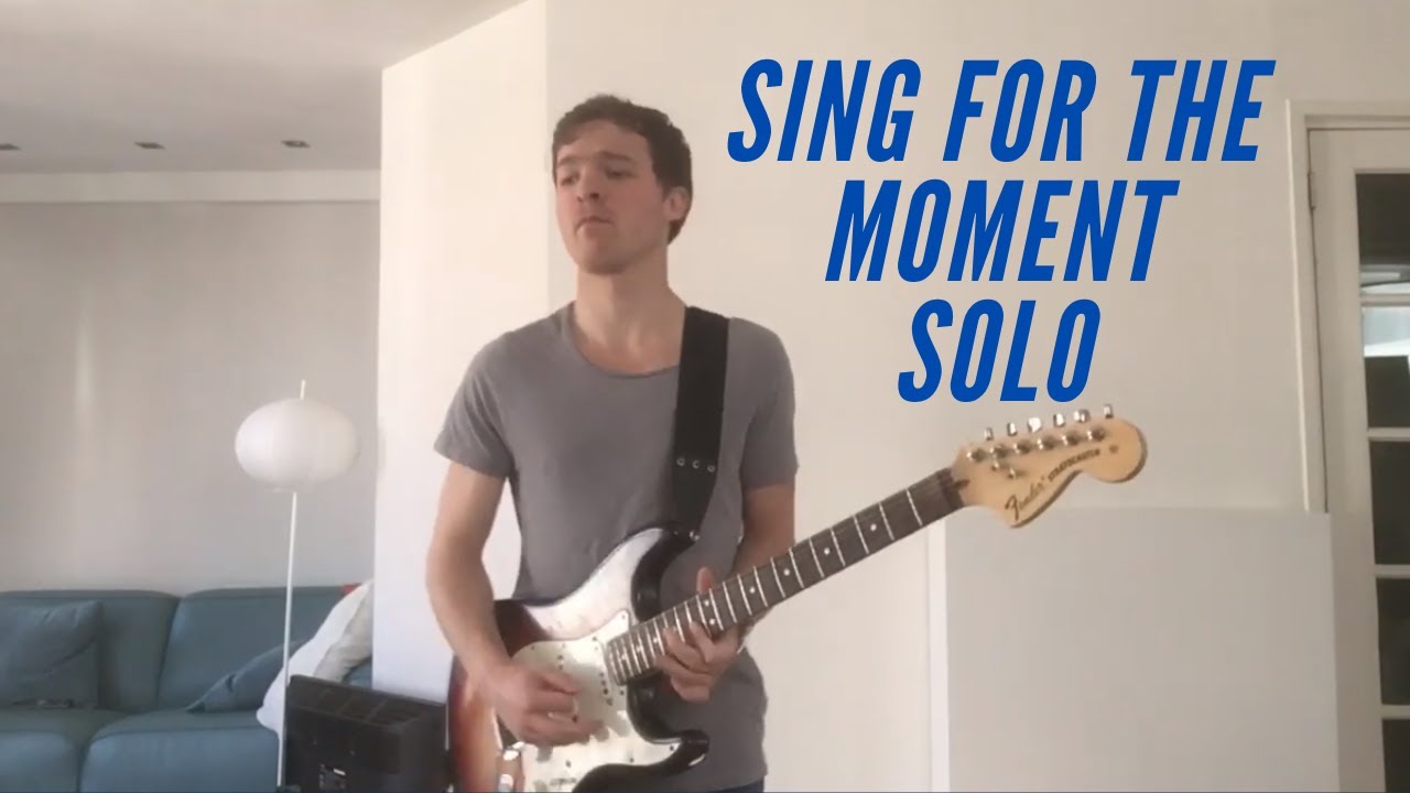 Sing For The Moment - Eminem (guitar solo cover + improvisation)